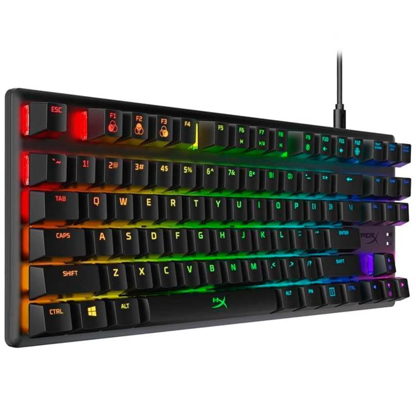 Teclado Mecanico Hyperx Alloy Origins Core Negro Switch Blue